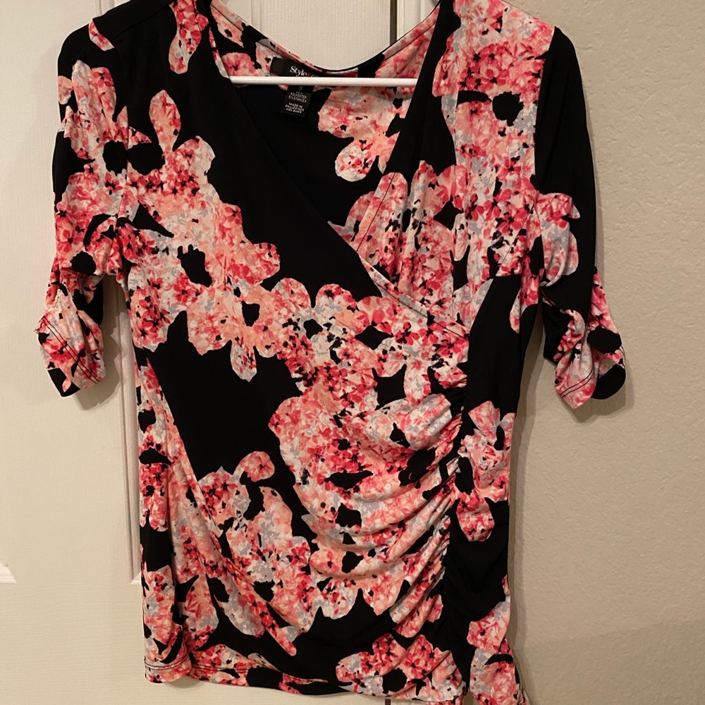 Floral blouse by INC
